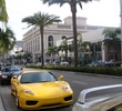 Rodeo Drive - Beverly Hills' ritzy shopping - Ferrari