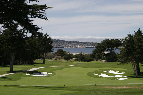 Black Horse golf course in Seaside - hole 7