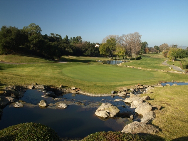 Los Robles Greens Golf Course - hole 18