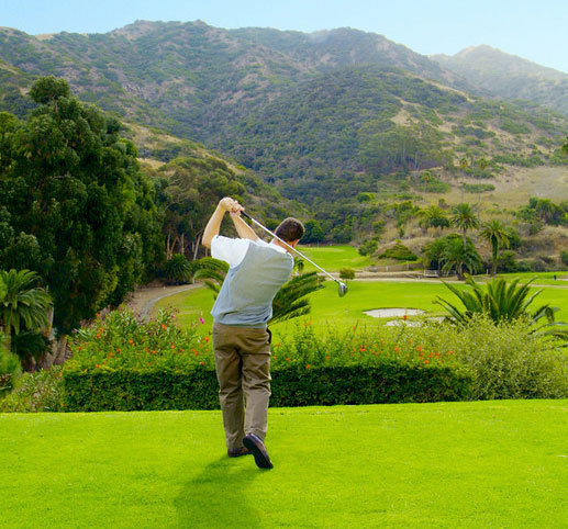 Catalina Island Golf Course - hole 1