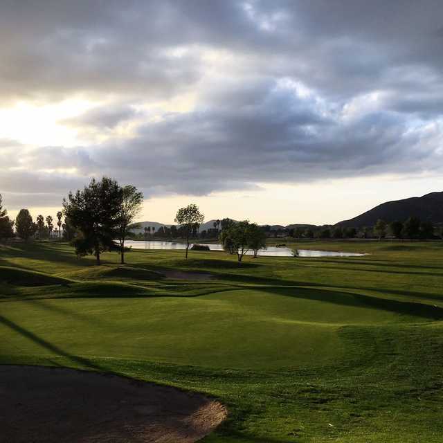 The Lakes Golf Course at Menifee Lakes Country Club in Menifee