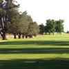 A view of a tee at Mather Golf Course.