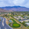 Aerial view from the Legend Course at Tahquitz Creek Golf Resort