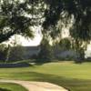 A view of hole #18 at Anaheim Hills Country Club.