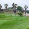 A view of a green at Brea Creek Golf Course.
