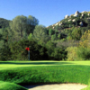 A sunny day view of a hole at Mt. Woodson Golf Club.