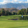 A view of a hole at Cathedral Canyon Golf Club.