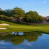 A view of a green from Mountain View at Desert Willow Golf Resort.