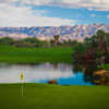 A view of a hole at Desert Willow Golf Resort.