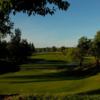 A view of hole and fairway #18 at Gold Hills Golf Club.