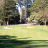 A sunny day view of a green at Seascape Golf Club.