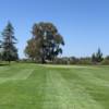 A view of the 15th green at Micke Grove Golf Links .