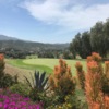 View of the 3rd green from the Canyon course at Steele Canyon Golf Club.