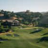 View of the 9th hole at Yocha Dehe Golf Club at Cache Creek Casino Resort.