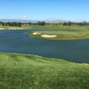 View of the 13th green at Dragonfly Golf Club.