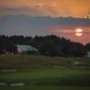 Sunset view from the Eagle Glen Golf Club.