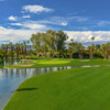 View of the 18th hole at Desert Island Country Club.