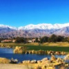 View of the 18th green from Gary Player Course at Mission Hills