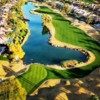 Aerial view of the 11th hole from Gary Player Course at Mission Hills.