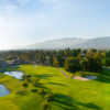 Aerial view from Upland Hills Country Club.