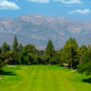 View of a fairway and green at Upland Hills Country Club.