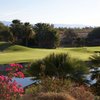 A view of hole #6 at Mountain View Course from Desert Willow Golf Resort