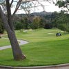 A view of the 10th hole at San Dimas Canyon Golf Course