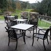 A view from the clubhouse terrace at De Bell Municipal Golf Course
