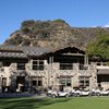 A view of the clubhouse at DeBell Golf Course.