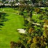 Aerial view of a fairway at San Diego Country Club