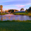 A view of green with water fountain in foreground (courtesy of Diablo Creek Golf Course)