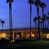 An evening view of the clubhouse at Eldorado Country Club.