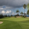 A view of the 10th hole protected by bunkers at La Jolla Country Club