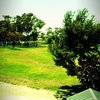 A view from clubhouse balcony at Bixby Village Golf Course