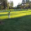 A view of the practice putting green at Heartwell Golf Course