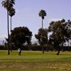 A view of the chipping/pitching area near the 18th tee at Westchester Golf Course