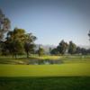 A view of green with water coming into play at Brookside Golf Club