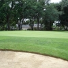 A view of green #3 at Anderson Tucker Oaks Golf Course