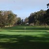 A view of hole #17 at Richmond Country Club