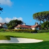 A view of the clubhouse at Peninsula Golf & Country Club