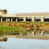 A view of the clubhouse at Poplar Creek Golf Course