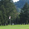 A view of a green at Mount Saint Helena Golf Course