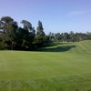 A view from the 1st hole at Lake Chabot Golf Course.