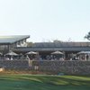A view of the clubhouse at Bennett Valley Golf Course