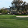 A view of the 15th green at Almaden Golf & Country Club
