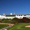 A view of the clubhouse at Balboa Park Golf Club