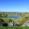 A view of a hole with water coming into play at Santaluz Club