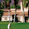 A view of a green at Indian Palms Golf & Country Club
