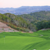 A view of the 9th green at Tehama Golf Club