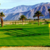 A view of a hole guarded by a sand trap at Road Runner Club